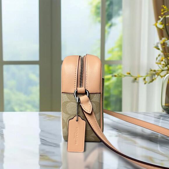 Coach CR135 Signature Jamie Camera Bag Crossbody Handbag - Picture 7 of 8